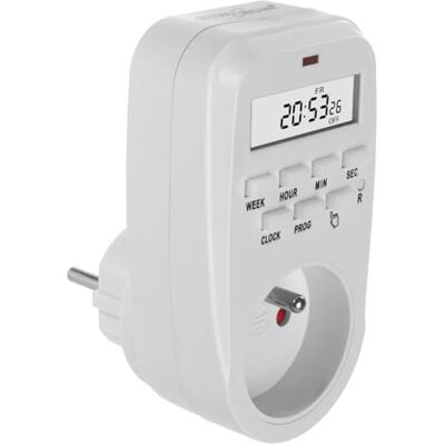 Greenblue Digitale Klok - Timer, Max 16A, IP20, Gb362 F - Digitale Klok Greenblue Digitale Klok - Timer, Max 16A, IP20, Gb362 F - Digitale Klok