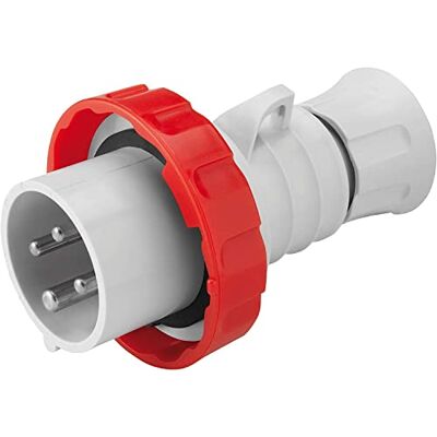 Gewiss Spina Mobile Dritta IP69 3P+T 16A 380-415V 50/60Hz Rosso Cablaggio A Vite Gewiss Spina Mobile Dritta IP69 3P+T 16A 380-415V 50/60Hz Rosso Cablaggio A Vite