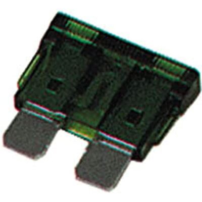 Velleman Fuses & accessories 139911 AFU30 platte zekering, 30 A, groen transparant Velleman Fuses & accessories 139911 AFU30 platte zekering, 30 A, groen transparant