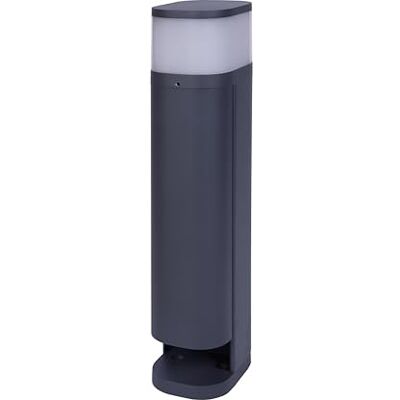 BOLD Volo 19646 tuinstopcontact voor buiten (stekkerzuil), antraciet (2x Schuko IP44 outdoor stekkertoren 3680 Watt schemeringssensor aan/uit schakelaar G9-lampen inbegrepen) BOLD Volo 19646 tuinstopcontact voor buiten (stekkerzuil), antraciet (2x Schuko IP44 outdoor stekkertoren 3680 Watt schemeringssensor aan/uit schakelaar G9-lampen inbegrepen)