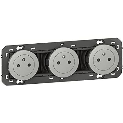 Legrand 3X2P+T SURF PRECA ALU COMPO - Elektrische schakelaar Legrand 3X2P+T SURF PRECA ALU COMPO - Elektrische schakelaar