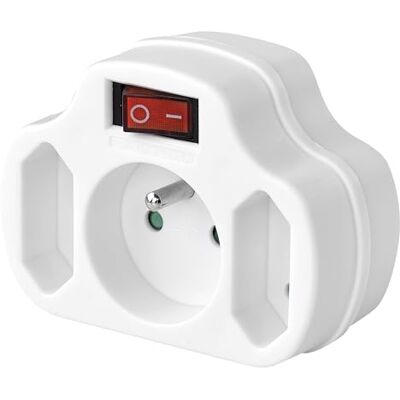 EMOS 1905130000 netstekkeradapter voor stopcontact (106 g) wit EMOS 1905130000 netstekkeradapter voor stopcontact (106 g) wit
