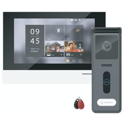 Chacon Video Intercom 7-inch HD Touchscreen - RFID Sleutels Chacon Video Intercom 7-inch HD Touchscreen - RFID Sleutels