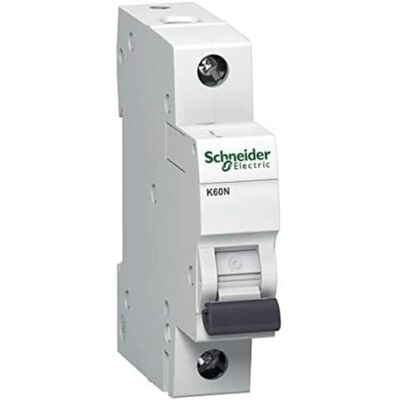 Schneider Electric Miniatuur Automaat - 1P B 40A 6Ka - K60n Schneider Electric Miniatuur Automaat - 1P B 40A 6Ka - K60n
