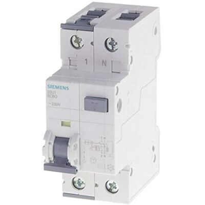 Siemens SENTRON automatisch blok + differentieel tipo-f 1 + neutraal curva-c 16A Siemens SENTRON automatisch blok + differentieel tipo-f 1 + neutraal curva-c 16A