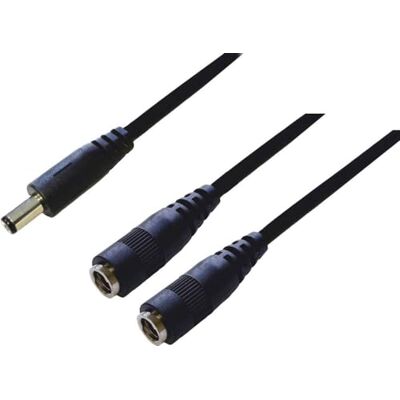 BKL Electronic 075922 DC-verdeler laagspanningsstekker DC-koppeling 5,5 mm 2,1 mm 0,30 m 1 st. Single BKL Electronic 075922 DC-verdeler laagspanningsstekker DC-koppeling 5,5 mm 2,1 mm 0,30 m 1 st. Single