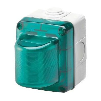 Gewiss - GW27416DY - Groen - 230V AC - Indicator Gewiss - GW27416DY - Groen - 230V AC - Indicator