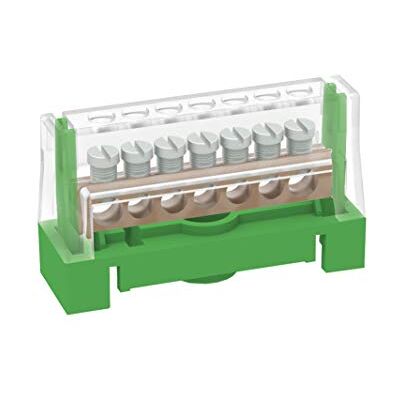 Arnocanali T167A Veelkleurige Elektrische Klemmenblok - Aarding Arnocanali T167A Veelkleurige Elektrische Klemmenblok - Aarding