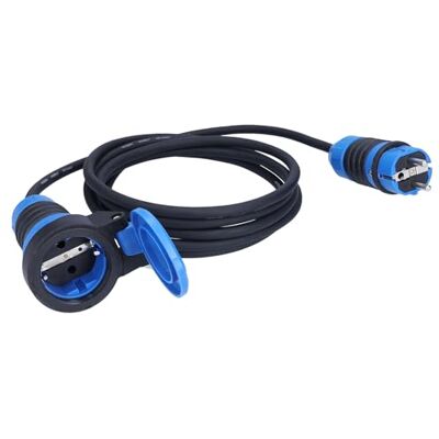 as - Schwabe as Schwabe DuroConn verlengkabel 25m H07RN-F 3G1,5 IP54 buiten bouwplaats, 230V 16A 3500W, met spanningsindicator en klapdeksel as - Schwabe as Schwabe DuroConn verlengkabel 25m H07RN-F 3G1,5 IP54 buiten bouwplaats, 230V 16A 3500W, met spanningsindicator en klapdeksel