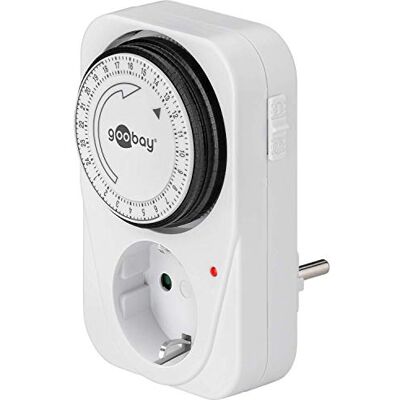 goobay timer analoog mechanische timer voor het stopcontact goobay timer analoog mechanische timer voor het stopcontact