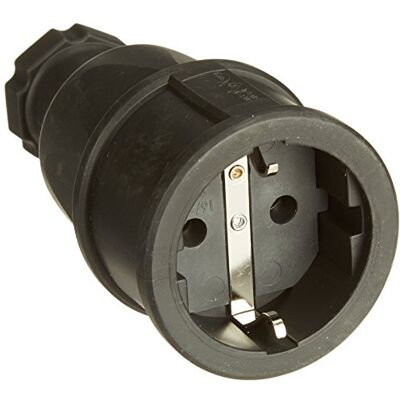 PCE UNITEC 40554L massief rubber, geaarde koppeling PCE UNITEC 40554L massief rubber, geaarde koppeling