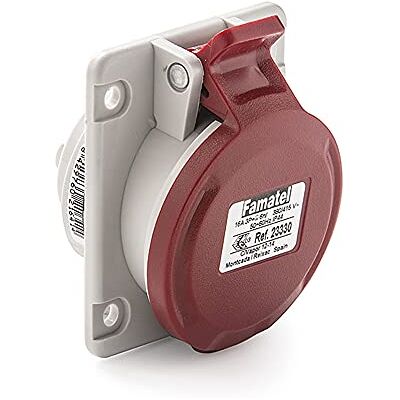 Famatel Inbouw IP44 3P+N+T 16A 380-415V Rood Famatel Inbouw IP44 3P+N+T 16A 380-415V Rood
