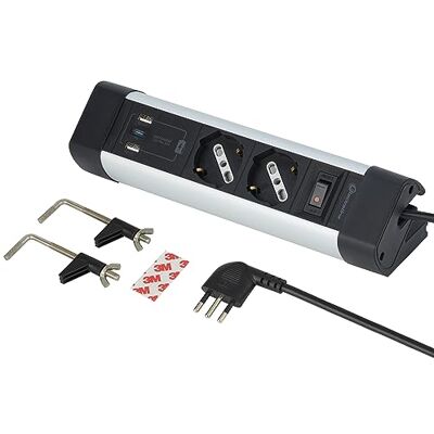 Electraline Compacte USB-Voedingstop P40 Electraline Compacte USB-Voedingstop P40