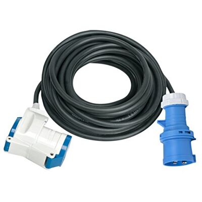 Bertoni Verlengkabel 10M CEE Hoekcontact IP44 Bertoni Verlengkabel 10M CEE Hoekcontact IP44