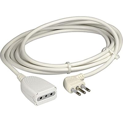 Bticino 2536B 3 x 0,75 mm² Lengte 3 m Häuslicher met Stekker en Plug 2P + T 10 A Wit Bticino 2536B 3 x 0,75 mm² Lengte 3 m Häuslicher met Stekker en Plug 2P + T 10 A Wit