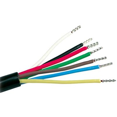 as - Schwabe as Schwabe Anschlussleitung lfd. Meter Kunststoffmantel-Leitung H05VV-F 7 x 1,0 – Kupferleiter zur Verdrahtung von Steckdosen, Elektrozubehör & als Fahrzeugleitung – Made in Germany I 70899 as - Schwabe as Schwabe Anschlussleitung lfd. Meter Kunststoffmantel-Leitung H05VV-F 7 x 1,0 – Kupferleiter zur Verdrahtung von Steckdosen, Elektrozubehör & als Fahrzeugleitung – Made in Germany I 70899
