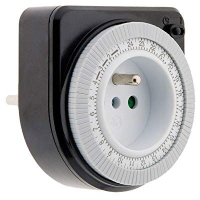 OTIO Mechanische Timer - Zwart - Verlichtingstimer OTIO Mechanische Timer - Zwart - Verlichtingstimer