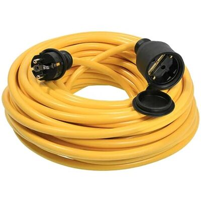 as - Schwabe as Schwabe Verlengkabel 15 m 230 V, 16 A geaarde stekker outdoor stroomverlengkabel verlenging voor buiten K35 AT-N07V3V3-F 3G2,5 IP44 Made in Germany, geel, 60342 as - Schwabe as Schwabe Verlengkabel 15 m 230 V, 16 A geaarde stekker outdoor stroomverlengkabel verlenging voor buiten K35 AT-N07V3V3-F 3G2,5 IP44 Made in Germany, geel, 60342