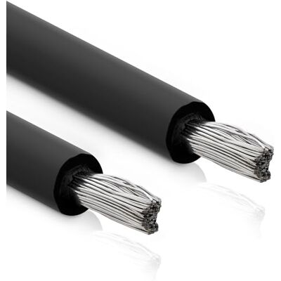 InLine 4 mm² zonnekabel, 50 m, installatiekabel, per meter, zwart, H1Z2Z2-K, fotovoltaïsch, uv-bestendig en duurzaam, 94450S InLine 4 mm² zonnekabel, 50 m, installatiekabel, per meter, zwart, H1Z2Z2-K, fotovoltaïsch, uv-bestendig en duurzaam, 94450S