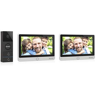 Byron DIC-24122 Video Intercom Systeem - 17cm - Zwart Byron DIC-24122 Video Intercom Systeem - 17cm - Zwart