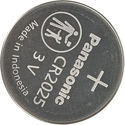 Panasonic CR2025 Lithium-knoopcel, 3 V, 165 mAh, blister met 6 stuks Panasonic CR2025 Lithium-knoopcel, 3 V, 165 mAh, blister met 6 stuks