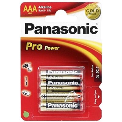 Panasonic LR6 Batterijen - AA Power Pack 4 stuks Panasonic LR6 Batterijen - AA Power Pack 4 stuks