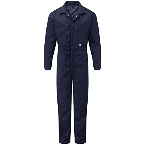 Fort Gewatteerde Overall Marineblauwe Overall Medium Duurzaam & Comabel Heren Overalls Overalls Heren Heren Overalls Werkkleding Heren Boiler Pak -