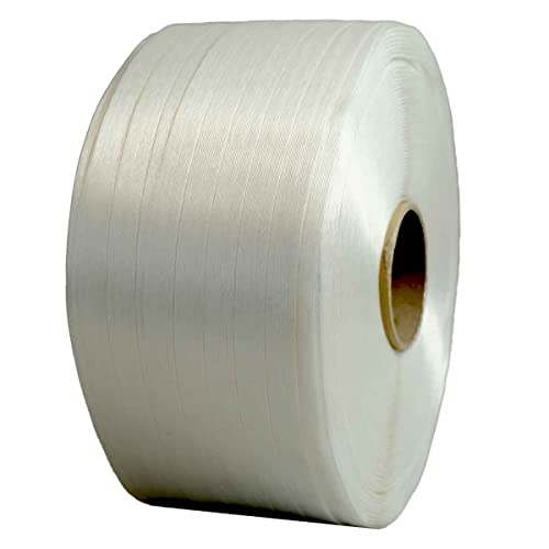 Tecplast Omsnoeringsband draad aan draad 16 mm x 850 m Kwaliteit PRO  FF Hoge sterkte 450kg PET textielband