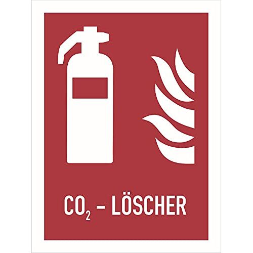 Stell 0046.10213 Brandveiligheidskeur-CO2-blusser, signaalrood (RAL 3001)