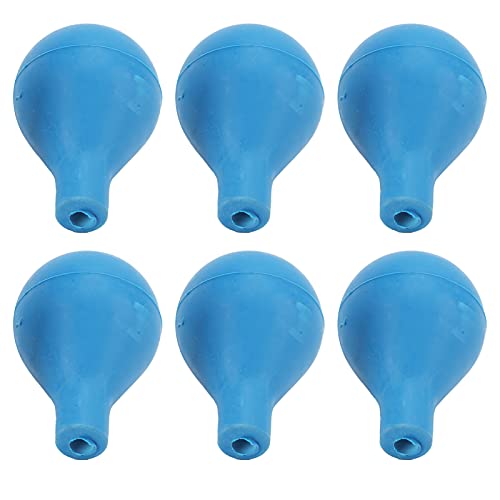 T opiky 10 Stks Zuigballen Laboratorium Rubber Bollen Blauw voor Gegradueerde Buizen Droppers Pipetten