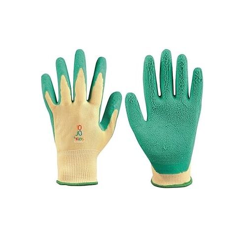 3Kamido Junior werkhandschoenen voor kinderen JO-JO-4 KIDS 5-7 en 8-11 jaar, beschermende handschoenen, kinder tuinhandschoenen, werk tuinhandschoenen (2, 5-7 years)