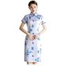 TRENIS Cheongsam jurk (kleur: 1, maat: S)