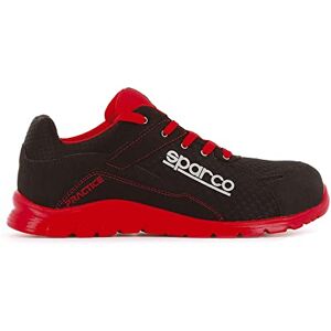 Sparco Lichtgewicht Werkschoenen Practice S1P Jacques Zwart/Rood Maat 36 Sparco Lichtgewicht Werkschoenen Practice S1P Jacques Zwart/Rood Maat 36