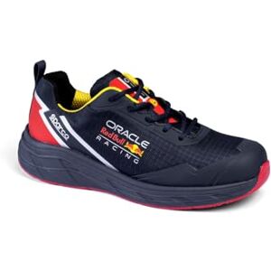 Sparco Teamwork Veiligheidsschoenen voor heren en dames, antislip en duurzame werkschoenen, veiligheidsschoenen in loopstijl, comfortabel en ademend, marineblauw/rood, 46 EU Sparco Teamwork Veiligheidsschoenen voor heren en dames, antislip en duurzame werkschoenen, veiligheidsschoenen in loopstijl, comfortabel en ademend, marineblauw/rood, 46 EU