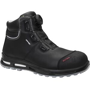 ELTEN Veiligheidsschoenen Reaction XXT Pro BOA Mid ESD S3S, dames en heren, leer, kunststof kap (lichter dan stalen neus), licht, robuust, zwart, 38 EU ELTEN Veiligheidsschoenen Reaction XXT Pro BOA Mid ESD S3S, dames en heren, leer, kunststof kap (lichter dan stalen neus), licht, robuust, zwart, 38 EU