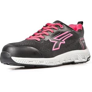 U Power U-POWER DON'T WORRY... BE HAPPY! Veiligheidsschoenen voor heren, Zwart Fuchsia, 39 EU U Power U-POWER DON'T WORRY... BE HAPPY! Veiligheidsschoenen voor heren, Zwart Fuchsia, 39 EU