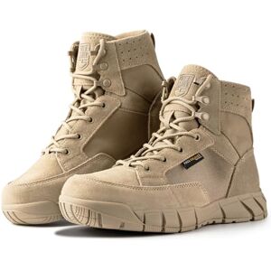 FREE SOLDIER Herenlaarzen, ultralicht, militaire tactische werklaarzen, enkelhoog, 15 cm kant, ademend FREE SOLDIER Herenlaarzen, ultralicht, militaire tactische werklaarzen, enkelhoog, 15 cm kant, ademend