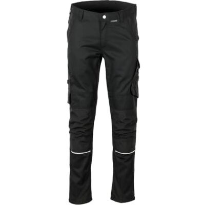 Planam Heren Cargo Norit herenbroek met tailleband, zwart/zwart, 46 Broek met 4-weg stretch, kniezakken, nylon versterking, reflecterende applicaties Planam Heren Cargo Norit herenbroek met tailleband, zwart/zwart, 46 Broek met 4-weg stretch, kniezakken, nylon versterking, reflecterende applicaties
