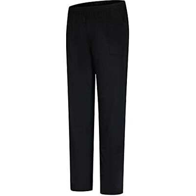 MISEMIYA Sanitaire broek, unisex, elastisch, Ref. 8314, Blanco Y Gris, L MISEMIYA Sanitaire broek, unisex, elastisch, Ref. 8314, Blanco Y Gris, L