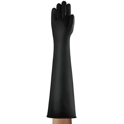 Ansell Alphatec 87-108 Handschoenen Voor Chemische Stoffen, Latex, Bescherming Bij Mechanica-, Industriële En Chemische Werkzaamheden, Flexibiliteit En Elasticiteit,Werkhandschoenen, Zwart, S (1 Paar) Ansell Alphatec 87-108 Handschoenen Voor Chemische Stoffen, Latex, Bescherming Bij Mechanica-, Industriële En Chemische Werkzaamheden, Flexibiliteit En Elasticiteit,Werkhandschoenen, Zwart, S (1 Paar)