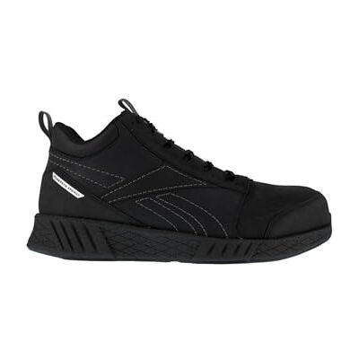 Reebok Chaussures de sécurité montantes noire en cuir embout composite FUSION S3 SRC ESD 43 Noir Reebok Chaussures de sécurité montantes noire en cuir embout composite FUSION S3 SRC ESD 43 Noir
