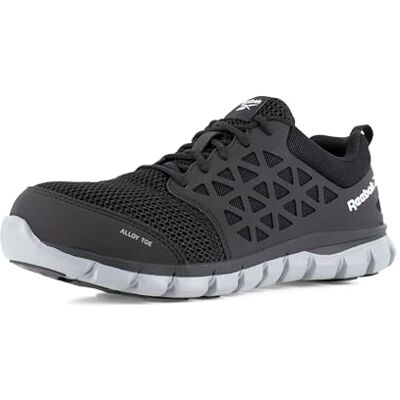 Reebok heren Rb4142 Mens Sublite Cushion Work Safety Alloy Toe Athletic Mid Cut Boot BlackWerk & Veiligheid Reebok heren Rb4142 Mens Sublite Cushion Work Safety Alloy Toe Athletic Mid Cut Boot BlackWerk & Veiligheid