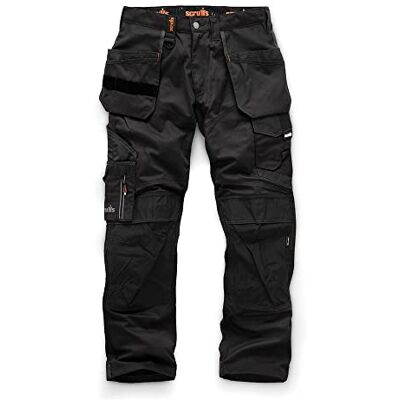 Scruffs Heren Trade Holster zwarte broek, zwart, 38W UK Scruffs Heren Trade Holster zwarte broek, zwart, 38W UK