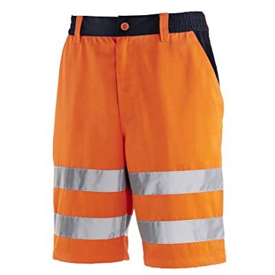 texxor 4345-58 "Erie" High Visibility-Kort, Oranje/Marineblauw, maat 58 texxor 4345-58 "Erie" High Visibility-Kort, Oranje/Marineblauw, maat 58