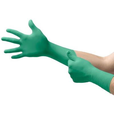 Ansell Touchntuff 92-605 Wegwerphandschoenen Van Nitril, Poedervrij En Latexvrij, Uitstekende Bescherming Bij Mechanische En Chemische Werkzaamheden, Levensmiddelen, Groen, Maat XL (100 Handschoenen) Ansell Touchntuff 92-605 Wegwerphandschoenen Van Nitril, Poedervrij En Latexvrij, Uitstekende Bescherming Bij Mechanische En Chemische Werkzaamheden, Levensmiddelen, Groen, Maat XL (100 Handschoenen)