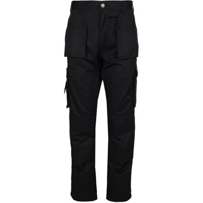 TuffStuff Pro Work Extra lange broek, 86,4 cm taille, zwarte cargobroek, werkbroek voor heren, drievoudige naden, met zakken met kniebeschermers, werkbroek voor heren TuffStuff Pro Work Extra lange broek, 86,4 cm taille, zwarte cargobroek, werkbroek voor heren, drievoudige naden, met zakken met kniebeschermers, werkbroek voor heren