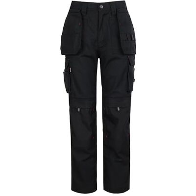 TuffStuff Extreme Werkbroek Cargo Style Werkbroek voor Heren Drievoudig Gestikte Naden Afneembare Holster Pocket Voorzien van Kniebeschermers Zakken, Zwart, 42W Long TuffStuff Extreme Werkbroek Cargo Style Werkbroek voor Heren Drievoudig Gestikte Naden Afneembare Holster Pocket Voorzien van Kniebeschermers Zakken, Zwart, 42W Long