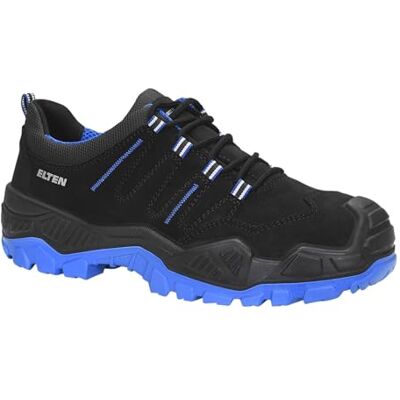ELTEN uniseks-volwassene Quentin Black-blue Low Esd S3sIndustriële laars ELTEN uniseks-volwassene Quentin Black-blue Low Esd S3sIndustriële laars