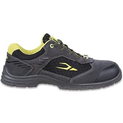 Beta 7213G 44 NEW FLEX veiligheidsschoenen, uniseks, elastisch en licht, ademend suède met mesh-inzetstukken en anatomische binnenzool Beta 7213G 44 NEW FLEX veiligheidsschoenen, uniseks, elastisch en licht, ademend suède met mesh-inzetstukken en anatomische binnenzool