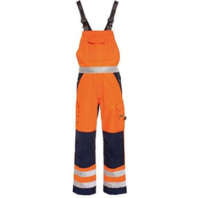 Tranemo 4840-44-93-C60 tuinbroek CE-ME HV maat C60 in oranje/marineblauw Tranemo 4840-44-93-C60 tuinbroek CE-ME HV maat C60 in oranje/marineblauw